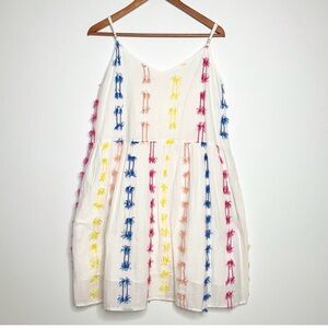 Lou & Grey for Loft fringe cami dress